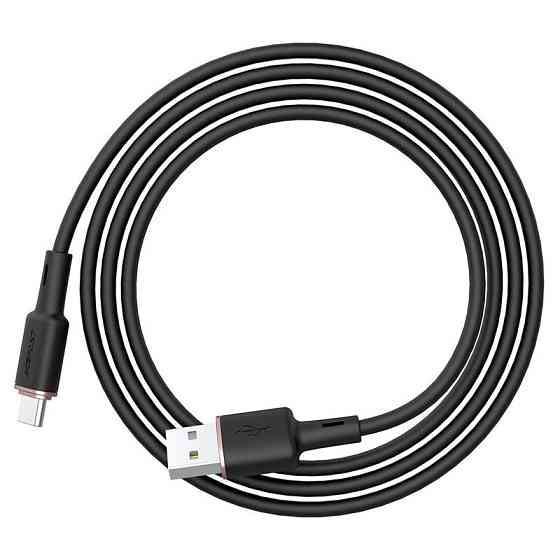 Кабель USB - Type-C ACEFAST C2-04 3A 1.2m силіконовий zinc конектори колір чорний AFC2-04B Одеса