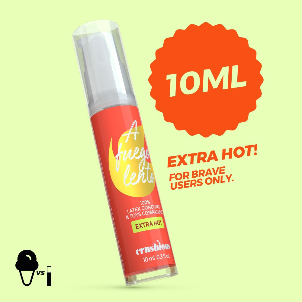 Согревающий лубрикант Crushious Extra Hot, 10 мл Sex Aura Киев - изображение 2