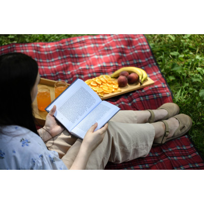 Плед Ardesto Picnic 130х170см, 100% полиэстер, клетка красная (ART0916RC) Винница - изображение 4