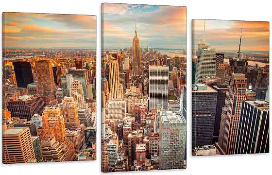 Модульна картина у вітальню/ спальню Рутіна моста Art-547_3 70x130 см Київ