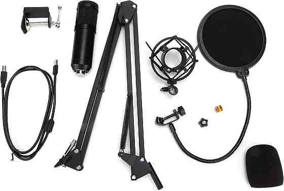 Студійний мікрофон GM07-2 зі штативом і попфільтром Київ