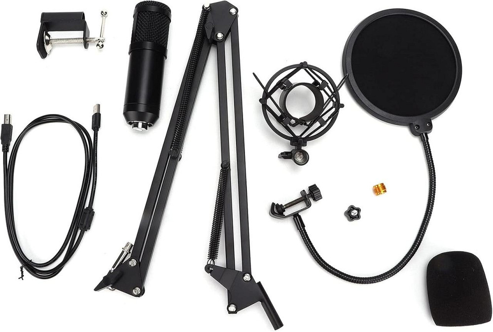 Студійний мікрофон GM07-2 зі штативом і попфільтром Київ - фото 4