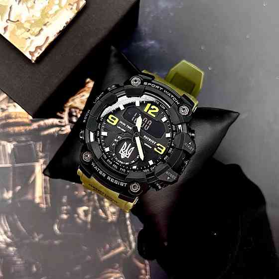 Patriot 004AGUASI Тризуб срібло Зелені + Коробка. SBR Київ