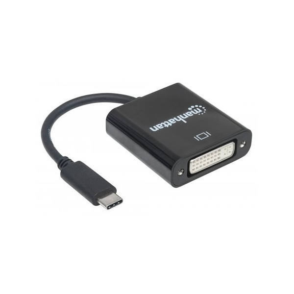 Перехідник USB3.1 Type-C --> DVI (F), Manhattan (152051) Київ - фото 4