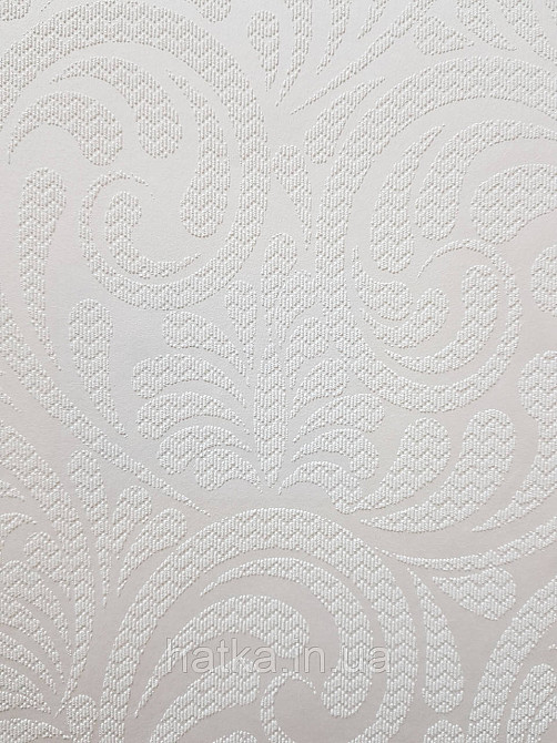 Шпалери під фарбування вінілові на флізеліні Sintra Paint by 1.06x25 м вензелю завитки білі 541135 Київ - фото 1