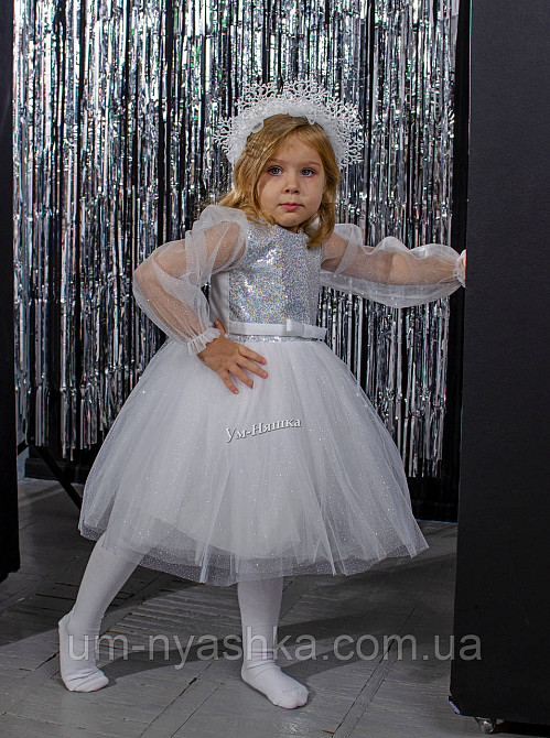 Дитяча сукня Сніжинка 110-122 Кривий Ріг - фото 7