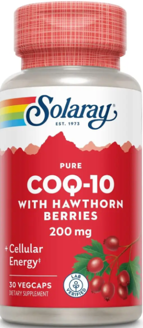 Коэнзим Solaray CoQ-10 200mg 30 раст капс Киев - изображение 1