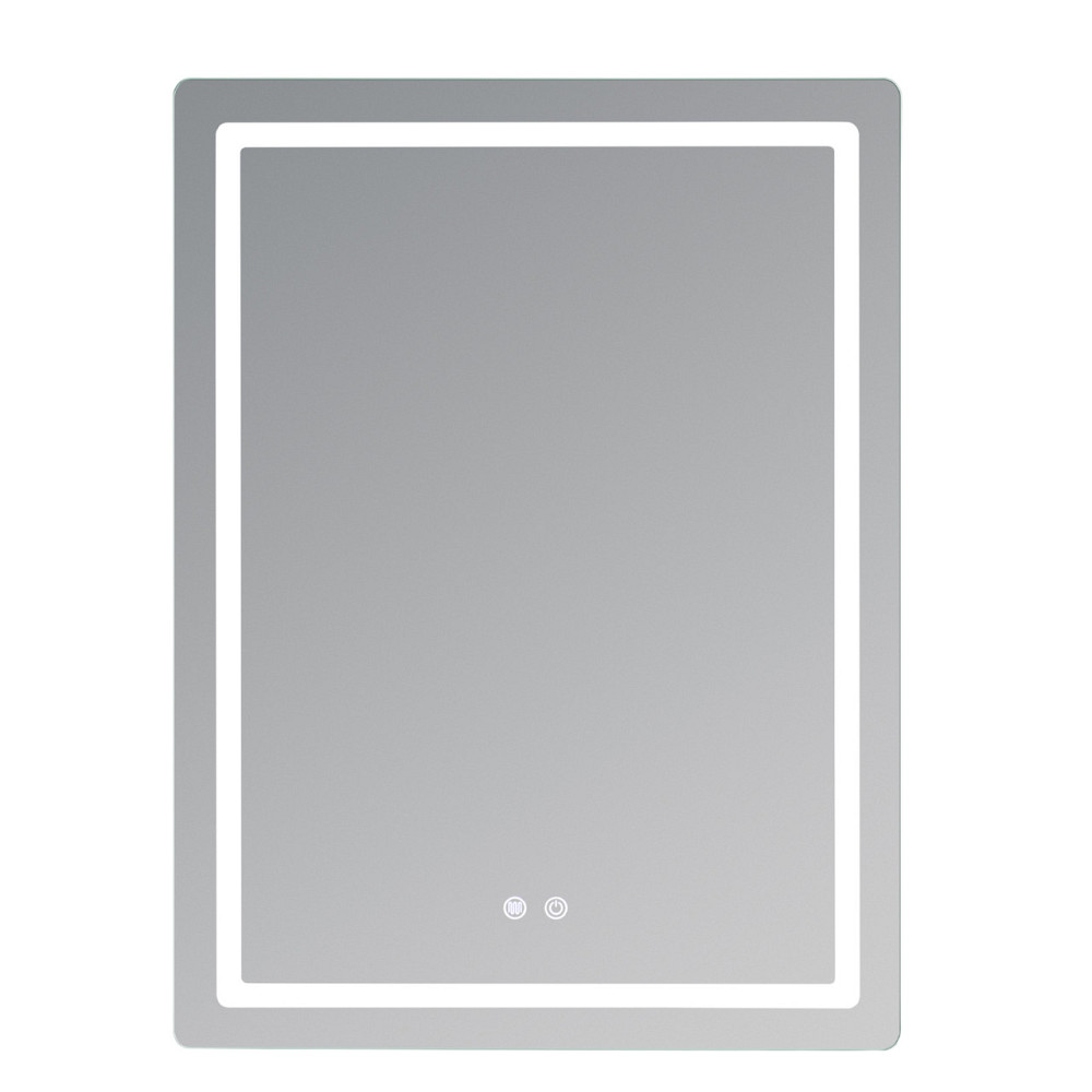 Дзеркало Qtap Mideya (MI2) 600х800 з LED-підсвіткою Touch, з антизапотіванням, димером, регумацію QT2078F6080 Київ - фото 3