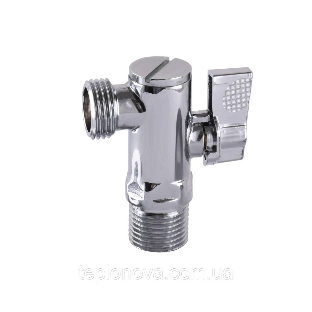 Кран кульовий кутовий з фільтром SOLOMON 1/2| x1/2| А7041 (7043) Чернівці - фото 4