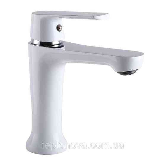 Змішувач для умивальника Globus Lux Laguna GLA-0401-7-WHITE Чернівці