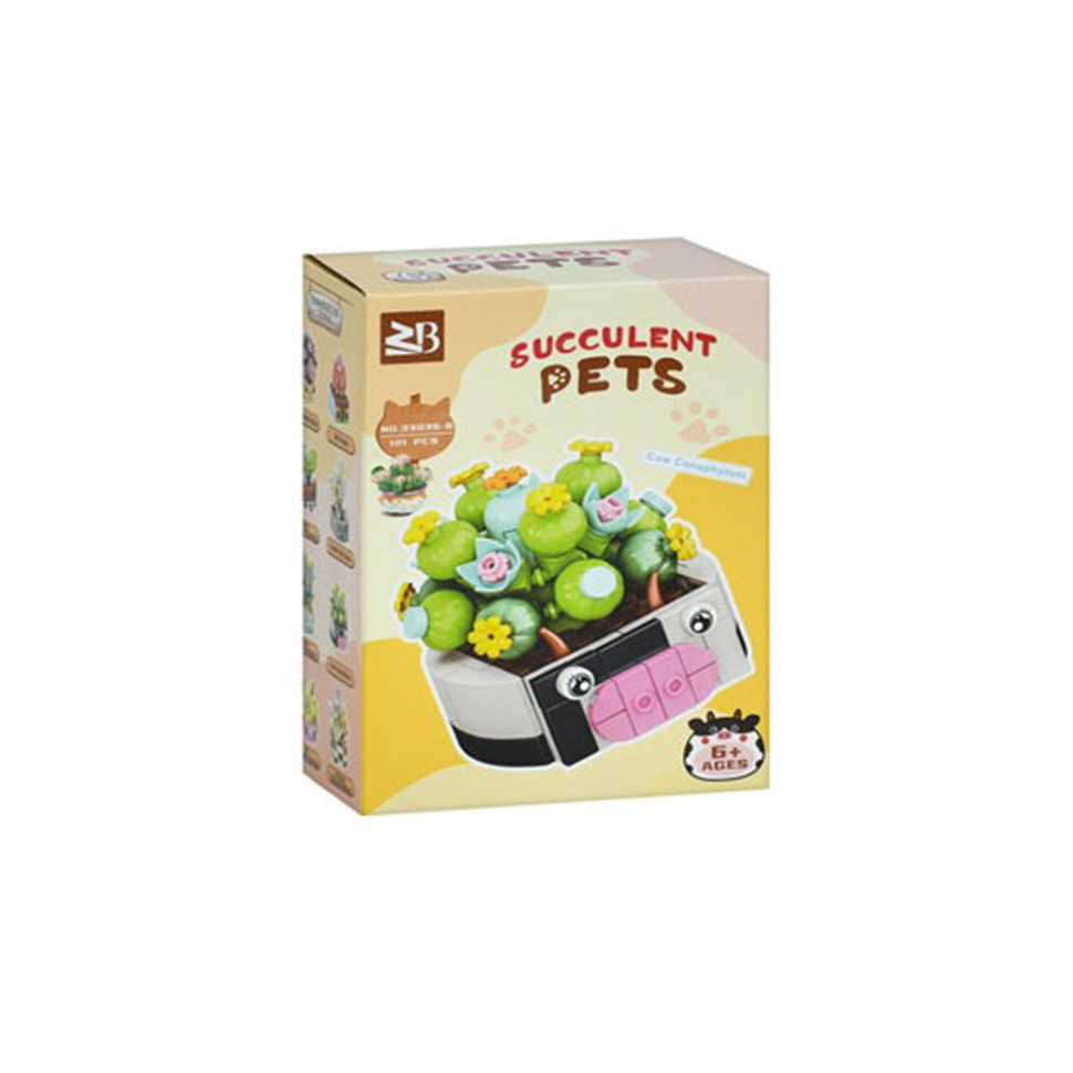 Дитячий конструктор "Квіти у вазі" 33036-6, 121 деталь Вінниця - фото 1