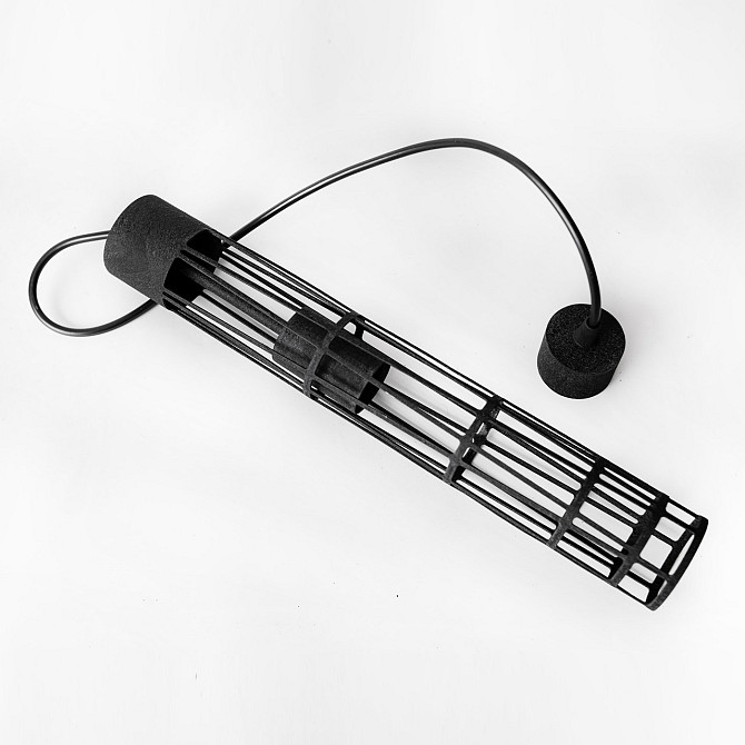 Cветильник лофт подвесной Е27 черный муар Flow MR 6040 BK Киев - изображение 2