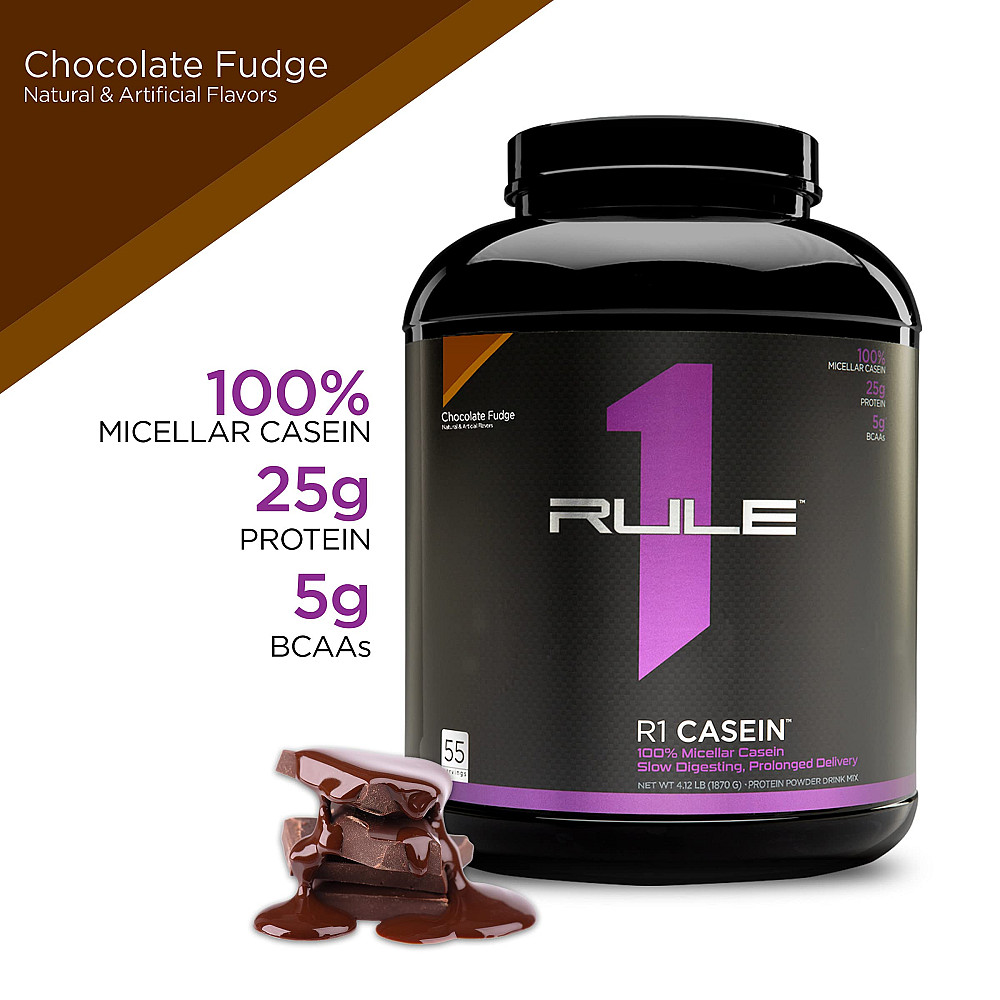 Протеин Rule 1 Casein 1800 g (Chocolate) Луцк - изображение 2