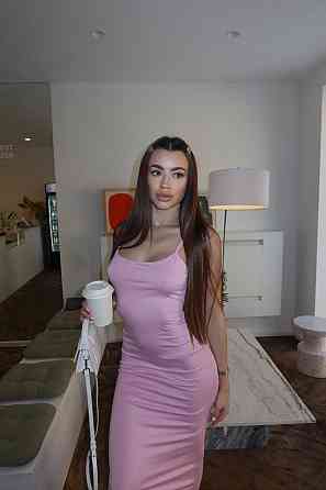 Жіноче елегантне вечірнє довге плаття з еластичної віскози Рожевий, 42/44 Одеса