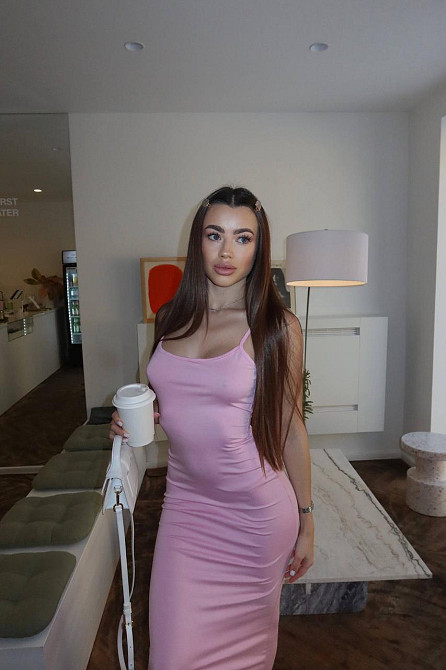 Жіноче елегантне вечірнє довге плаття з еластичної віскози Рожевий, 42/44 Одеса - фото 6