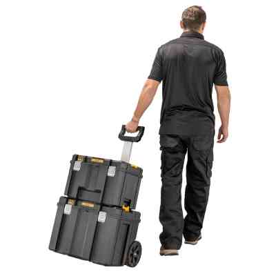 Ящик для инструментов DeWALT Ящик-тележка TSTAK 2.0 550х440х630 мм (DWST83347-1) Винница