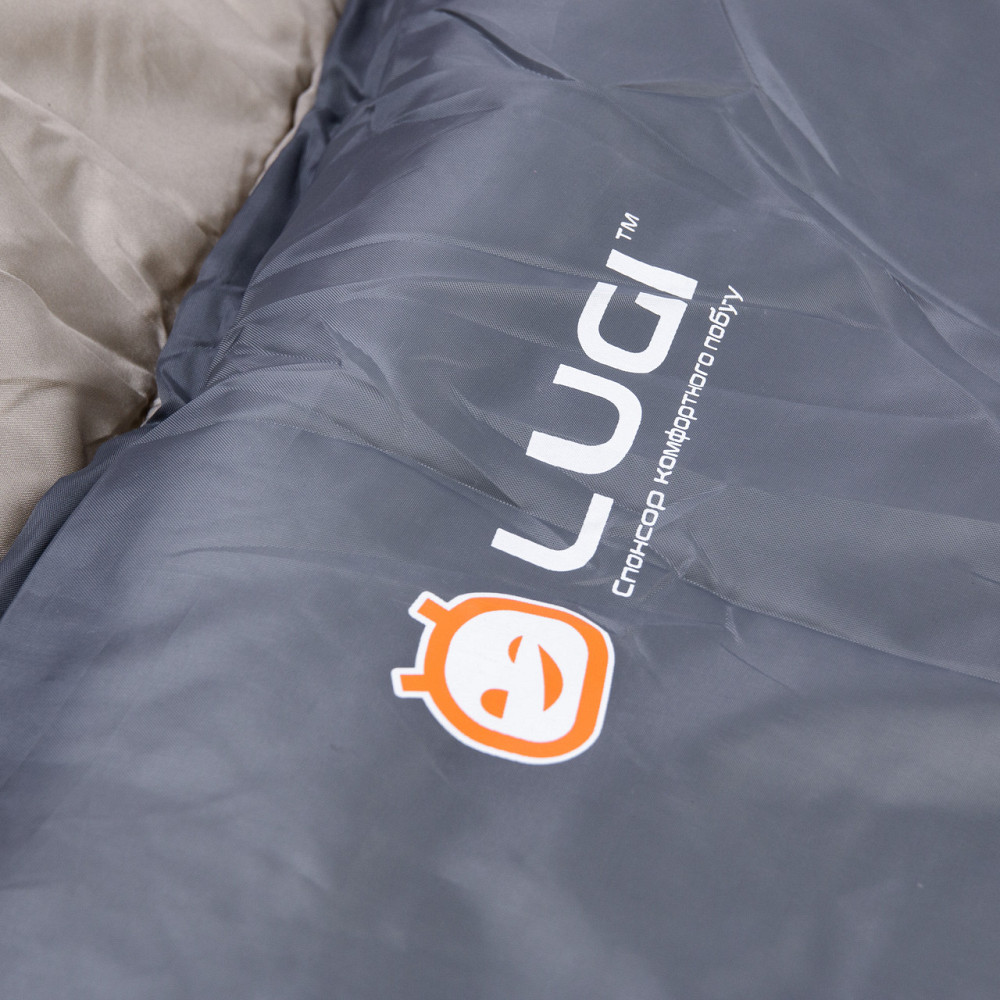 Водонепроникний спальний мішок з капюшоном, сірий Київ - фото 1