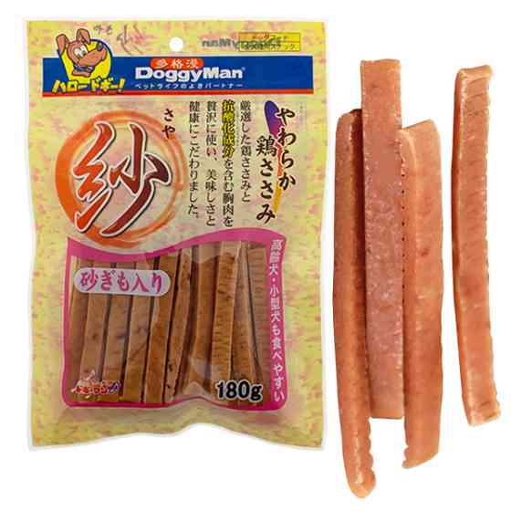 DoggyMan Soft Chicken Strip Gizzard ДОГГІМЕН КУРЯЧІ ПАЛИЧКИ З КУРЯЧИМИ ШЛУНКАМИ ласощі для собак Київ