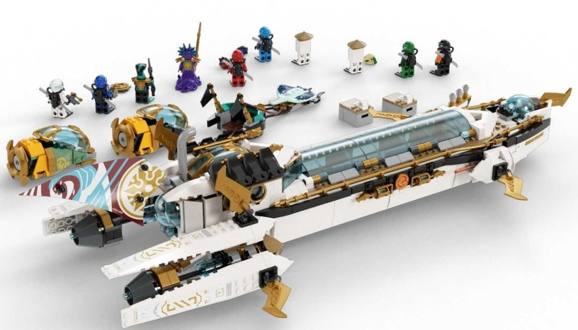 Lego 71756 Ninjago Hydro Bounty (полный набор, все детали и фигурки) Киев - изображение 1