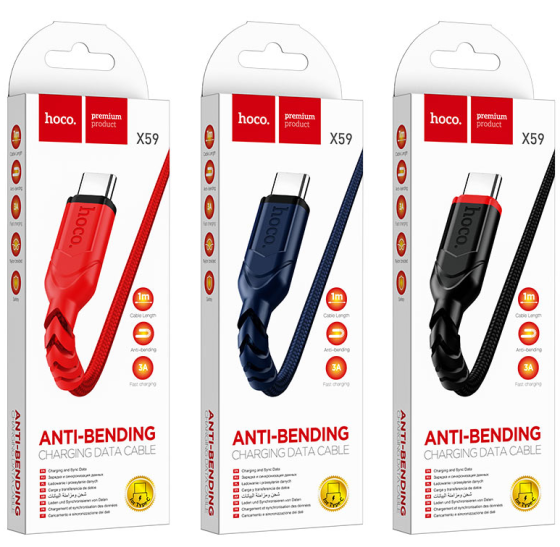 Кабель USB HOCO X59 Type-C Днепр