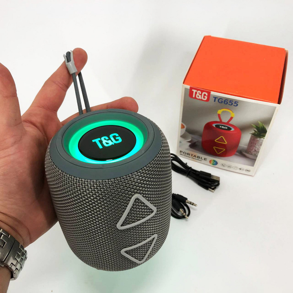 Бездротова портативна колонка для музики, Бездротова колонка Bluetooth з радіо Гучна Bluetooth AR-22 Львів - фото 1