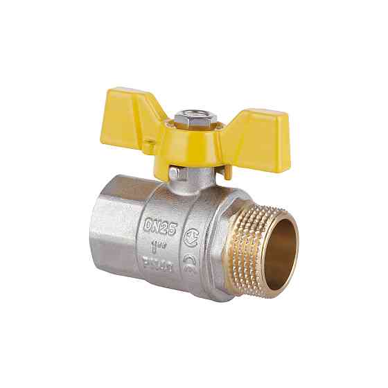 Кран кульовий Thermo Alliance Standart 1" ВН для газу (метелик) SD607NG25PN40 Київ