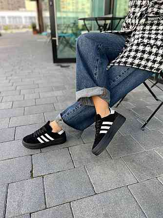 Кеди жіночі Notta bene чорні натуральна замша низький хід 36-41 (K-0524) Київ