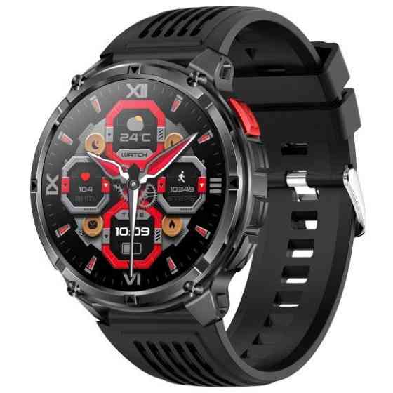 Часы умные наручные Smart Helicopter с компасом и LED-фонариком Черный Киев