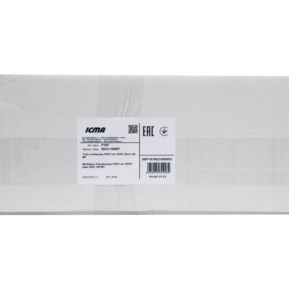 Труба PE-AL-PERT Icma 20х2 мм, 100 м №P199/197 Киев - изображение 13