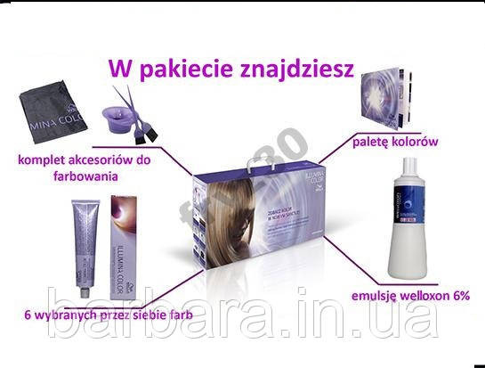 WELLA ILLUMINA START ПАКЕТ (6 фарб, Welloxon, постер-карта, аксесуари) Київ - фото 1