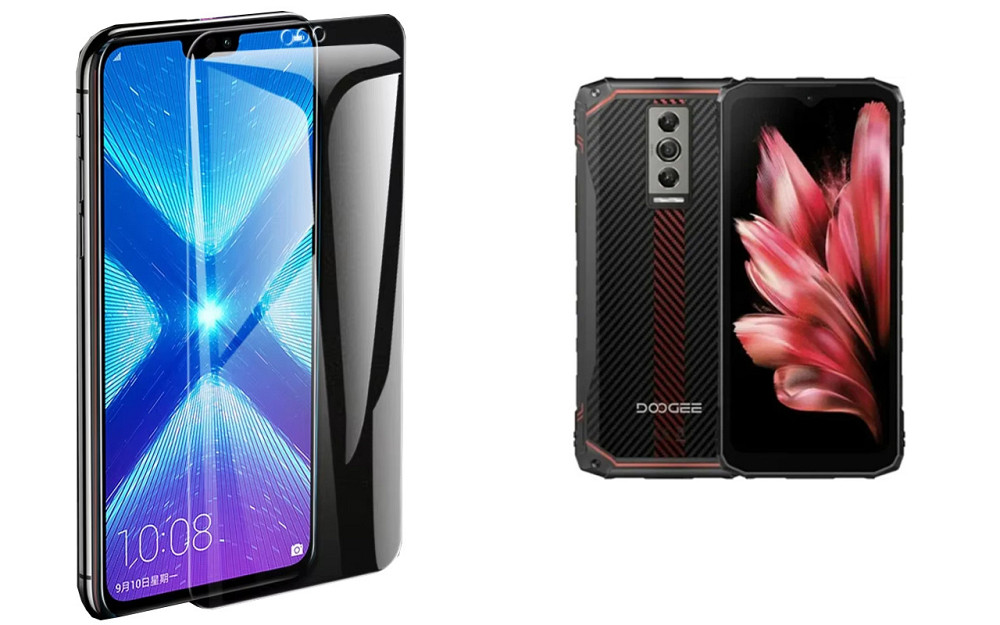 Защитное стекло NeoGlass для DOOGEE Blade 10, Blade 10 Pro – ультрапрозрачное и устойчивое Киев - изображение 2