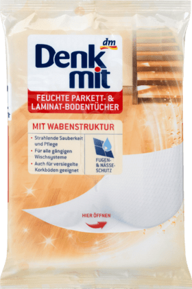 Denk mit Рушники, паркет і ламінат вологі, 15 шт Німеччина Львів - фото 1