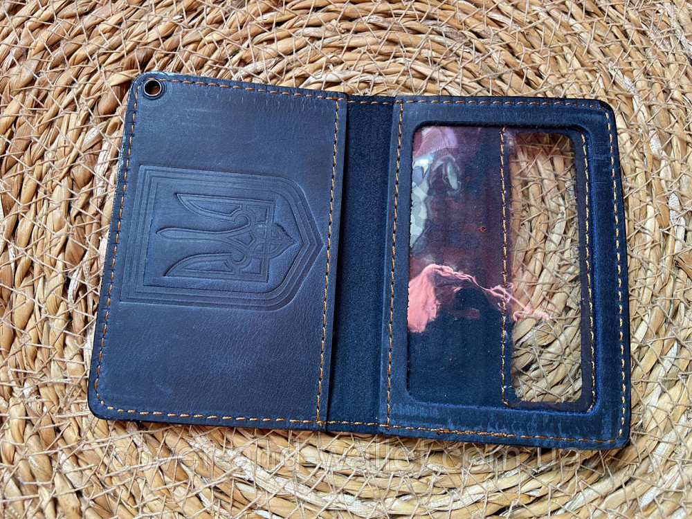 Обкладинка на посвідчення ДССЗ старого зразка (пластикова картка) Київ - фото 2