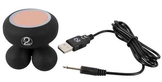 Мини-массажер с функцией подогрева, универсальный CUPA Warming Mini Massager черный Sex Aura Киев