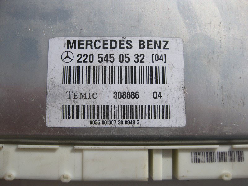 Mercedes-Benz  A2205450532 Блок керування пневмопідвіскою S-class short W220 S-class long V220 Одеса - фото 3