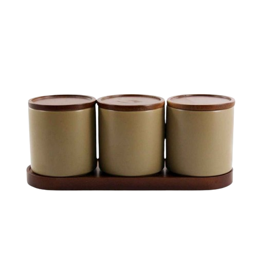 YM241020-3  Набір 3-пр банок для сипучих 450 мл 6911100000 Житомир