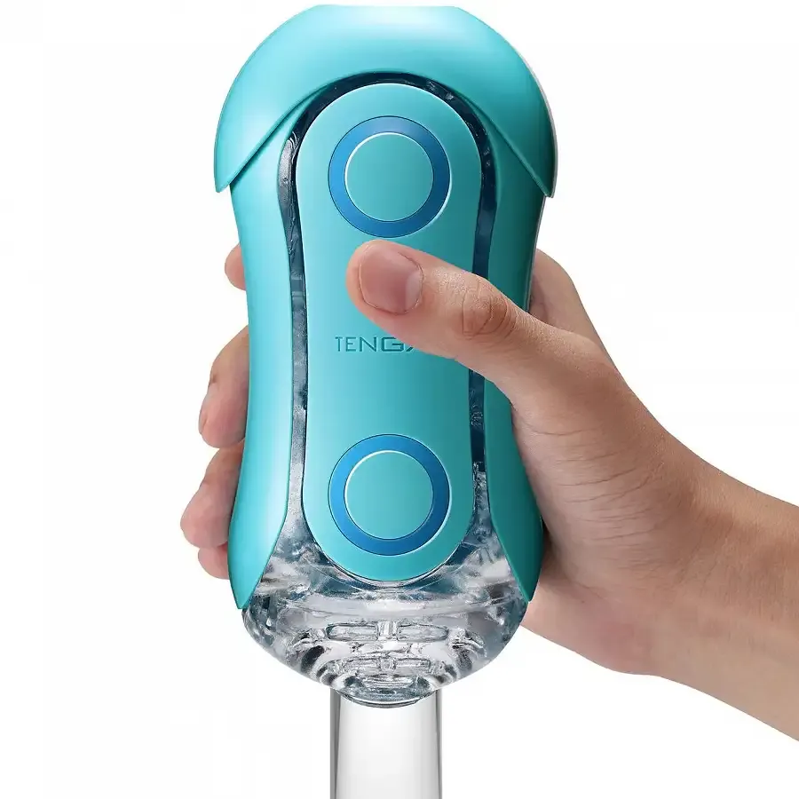 Мастурбатор Tenga Flip Orb — Ocean Blue, з можливістю зміни тиску та стимулювальними кульками всередині Львів - фото 7