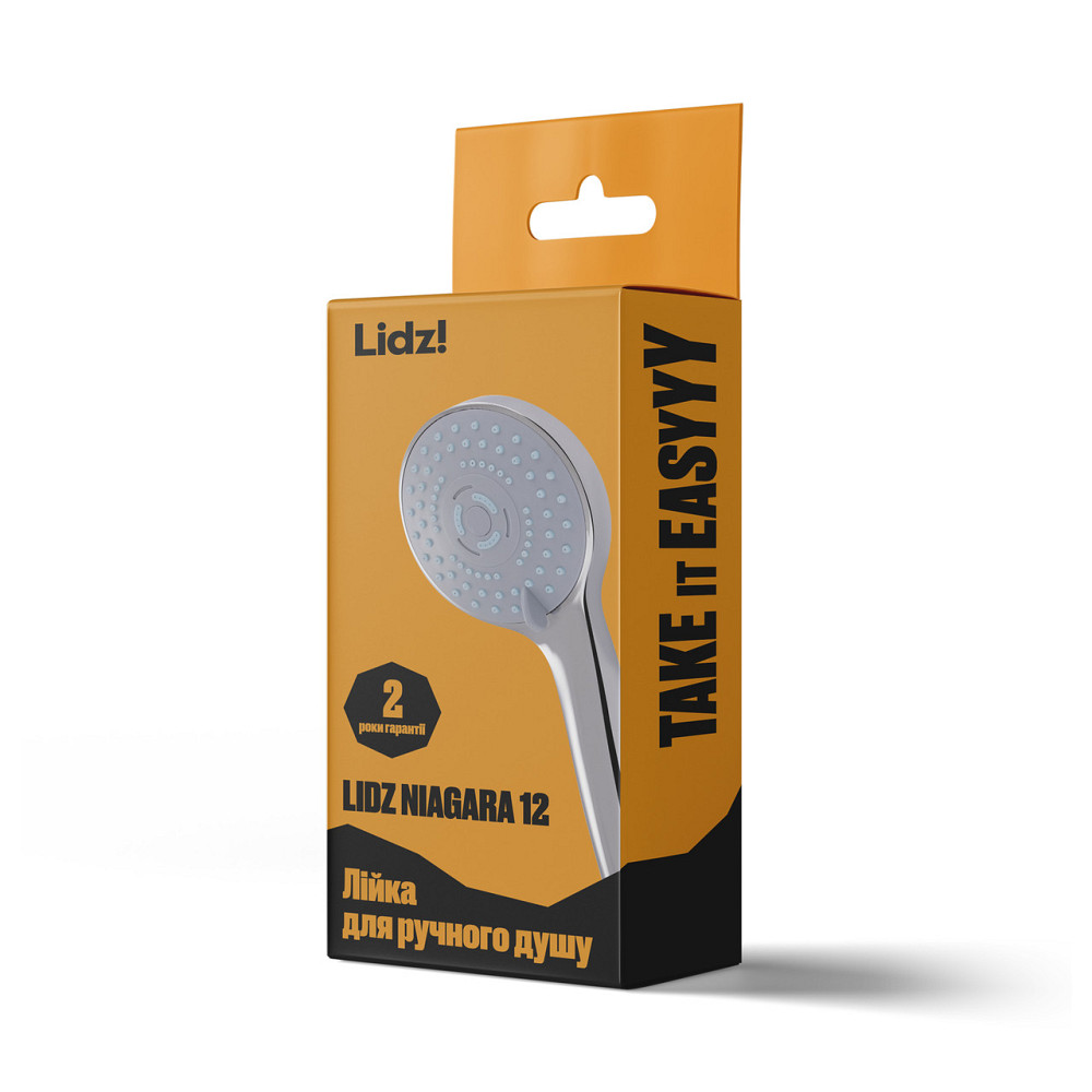 Лійка для ручного душу Lidz Niagara 12 98 мм округла LDNIA12CRM35443 Chrome Київ - фото 5