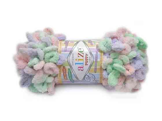 Пряжа Puffy Color 5938 5шт/уп ТМ ALIZE Київ