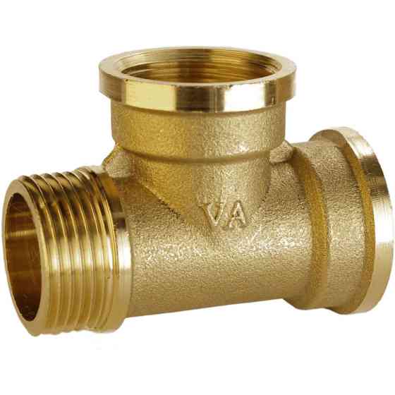 Тройник 1/2″ВВН латунный А0213А (000010491) Киев