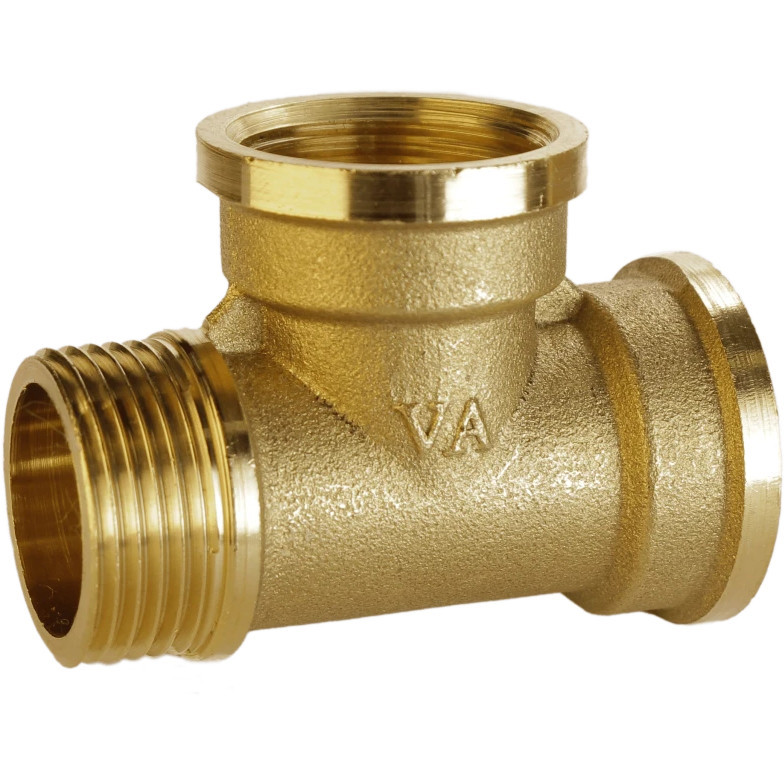 Трійник 1/2″ВВЗ латунний А0213А (000010491) Київ - фото 1