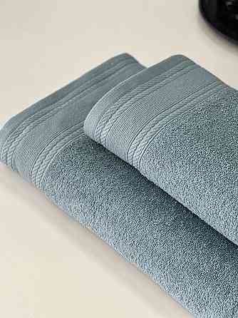 Махровое полотенце IDEAL TEXTILE Легкий бриз 50х90 см 450 г/м2 100% хлопок Лазуровий Черновцы