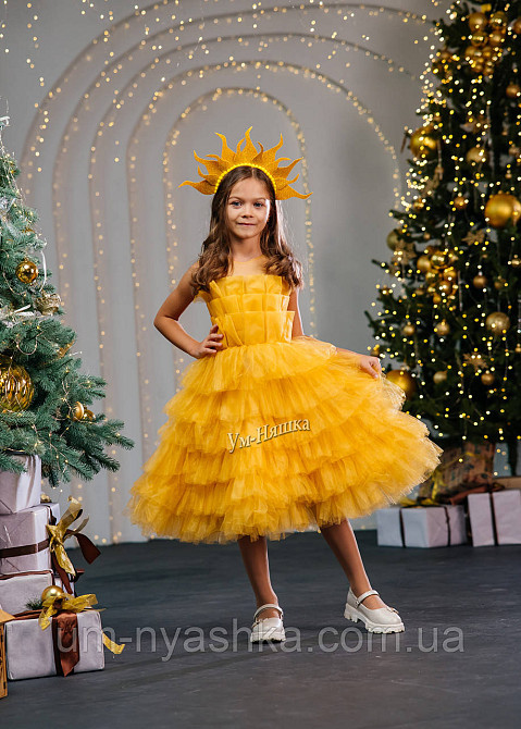 Сукня Зірочки Дитяча святкова сукня костюм Зірочка Золота рибка Сонечко Кривий Ріг - фото 2