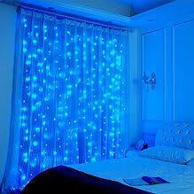 Велика неонова Гірлянда Водоспад Синя Світлодіодна LED Штора 3 х 2 метри Силіконова - 320 Дніпро - фото 1