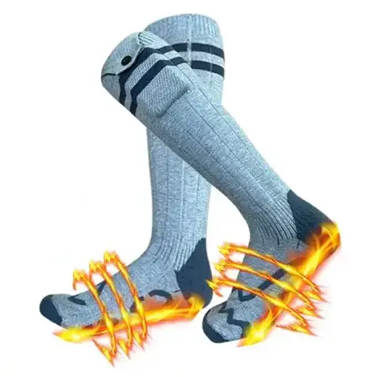 Носки с подогревом ZBHSWZ07 без блока питания 38-44р. (Серые) Винница - изображение 1