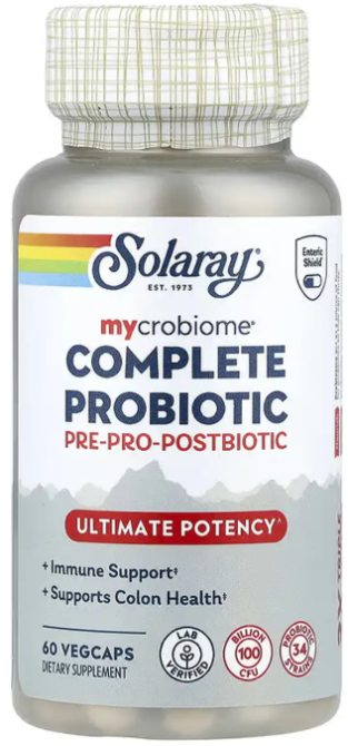Пробиотик Solaray Complete Probiotic Ultimate Potency 60 вег капс Киев - изображение 1