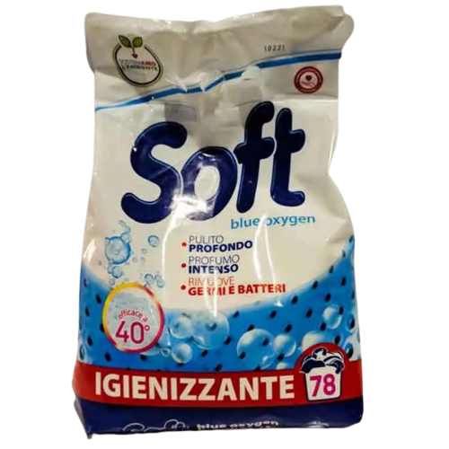 Порошок для прання 3,9 кг дезинфікуючий Блакитний кисень Soft Житомир