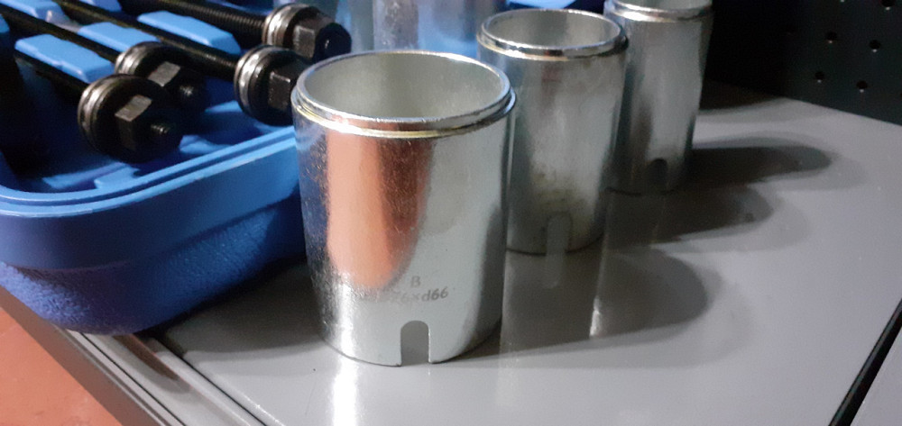 Набір зйомників для заміни сайлентблоків, втулок і підшипників універсальний 26пр.ROCKFORCE RF-933T1 Чернігів - фото 10