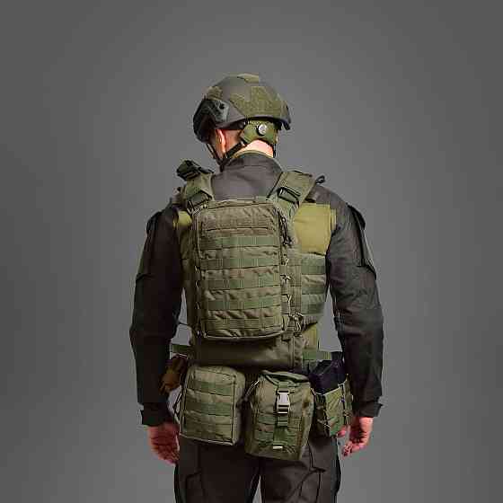 Плитоноска тактична без плит MPS М8 Pro Cordura 1000 Оливковий Вінниця