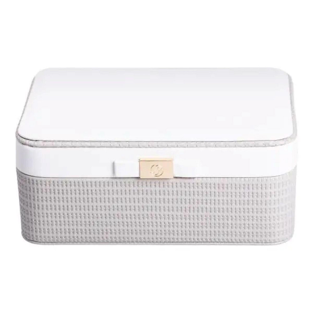 Скринька для прикрас із еко шкіри 24.5×17×10 органайзер для ювелірних виробів HP-5-38 Київ - фото 5